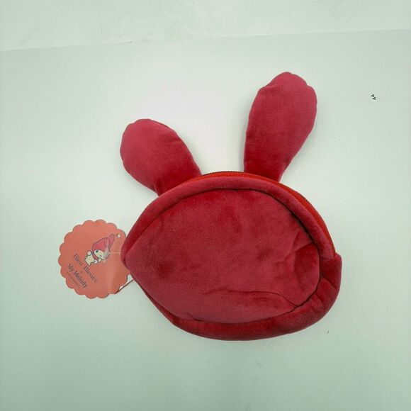 Hello Kitty Sanrio Y2K Vintage Black Nylon Boston Bag & Sanrio My Melody Plush - Picture 14 of 16